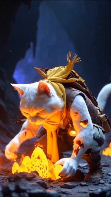 FIERY ADVENTURES🔥 #animation #supercattales #catfunny #cat #supercattalespaws