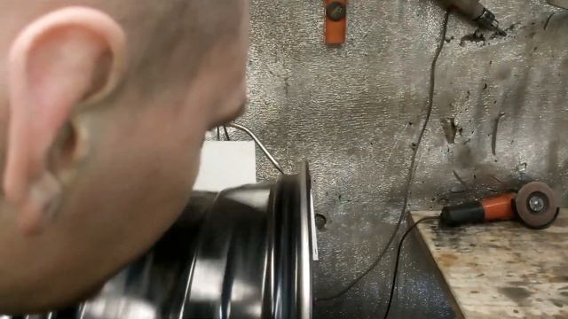 Как поправить диск в 22 дюйма на 6 гаек. г. Липецк. смотреть онлайн