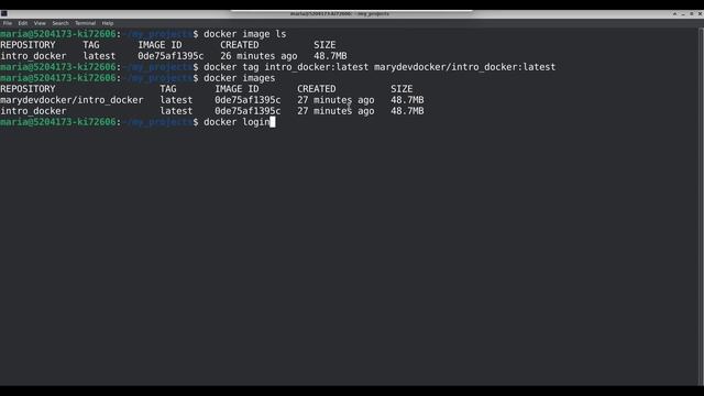 Загрузка образа в Dockerhub, запуск на ВМ. смотреть онлайн