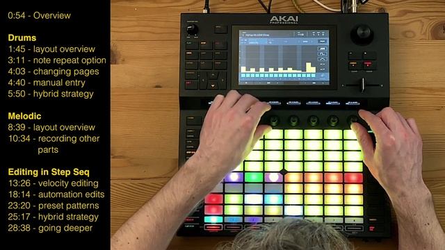 Akai Force Fridays - Step Sequencer Tips (despite some of it's awkward features) смотреть онлайн
