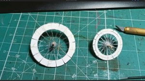 Поговорим о спицованых колесах для бумажных моделей. Илья Бондарев
