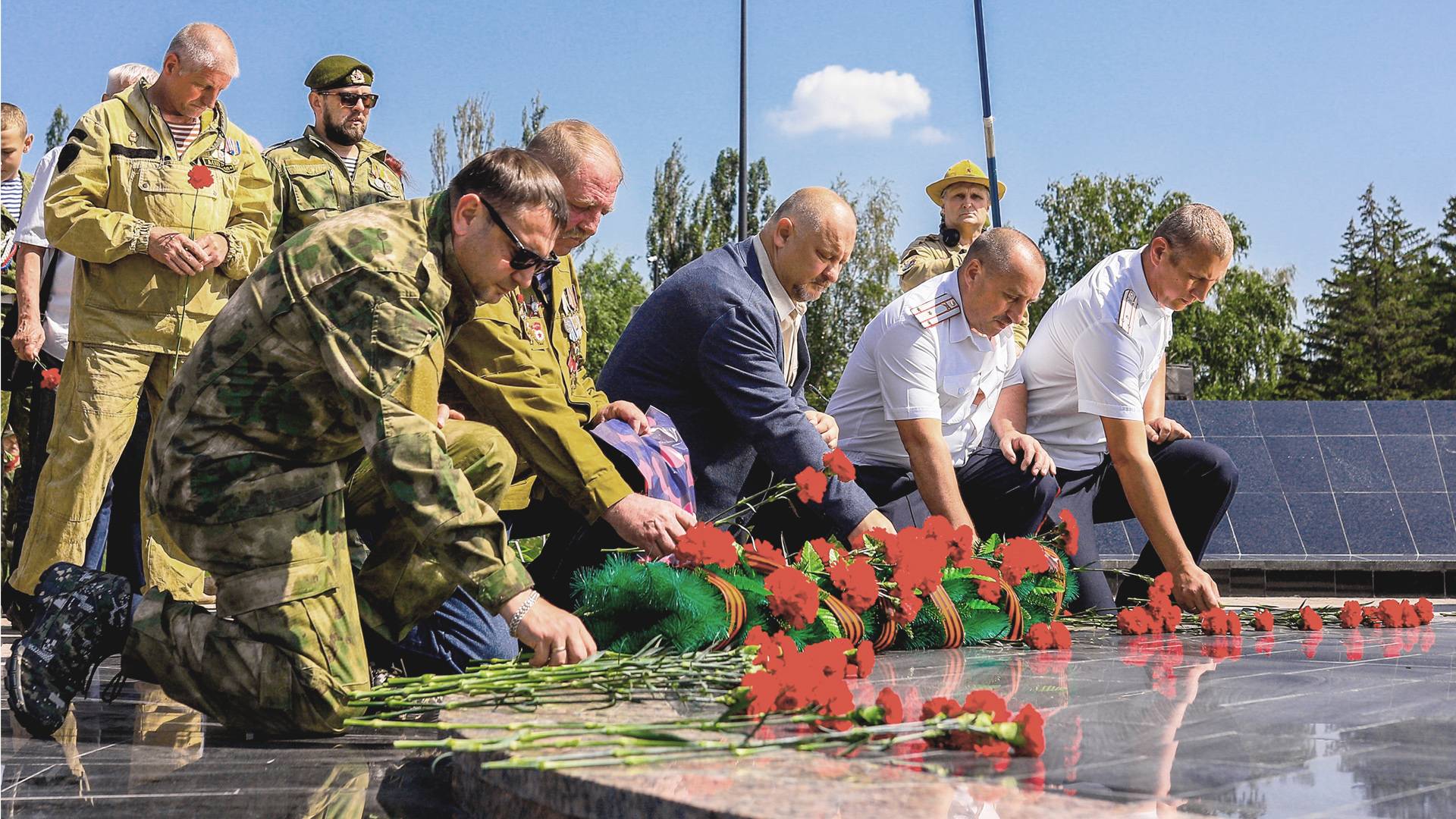 В Омске отметили День ветеранов боевых действий