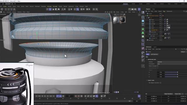Последние штрихи и получился ли стакан?