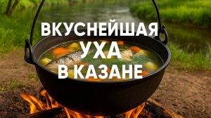 Такой Ухи Вы Ещё Не Пробовали! Готовим на Костре в Казане!