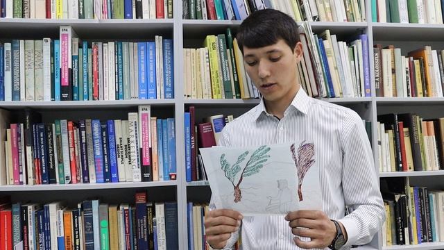 Практика студентов из Туркмении. Борис Ручьев «Песня о брезентовой палатке».