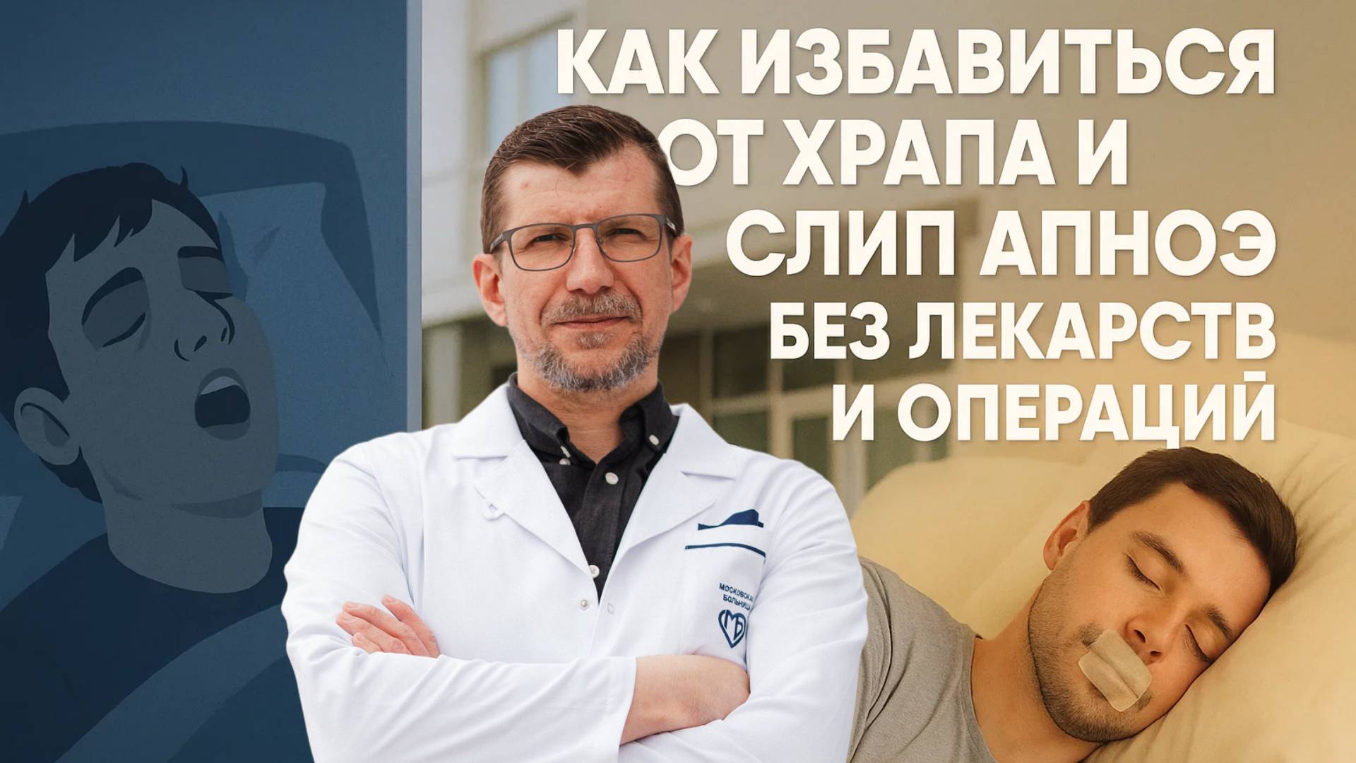 Закрой рот во сне! Храп и апное во сне можно убрать так просто. ВСЕГДА ЛИ? Это легко проверить смотреть онлайн