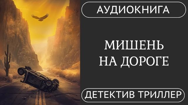 АУДИОКНИГА ПОЛНОСТЬЮ  ️  МИШЕНЬ НА ДОРОГЕ: Он – эксперт. Он – цель. /// #детектив #триллер #боевик