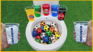 Мультики для детей. Эксперимент с Скибиди туалетом. Яркие мячики и ментос. Мультфильмы для малышей