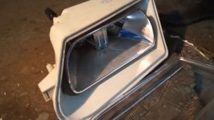 Замена стекла на блок-фаре Ваз 2115