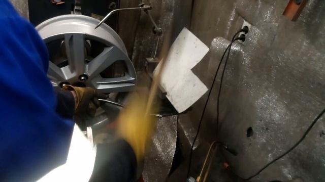 Правка мясного диска . Убираем восьмерку. г. Липецк. смотреть онлайн