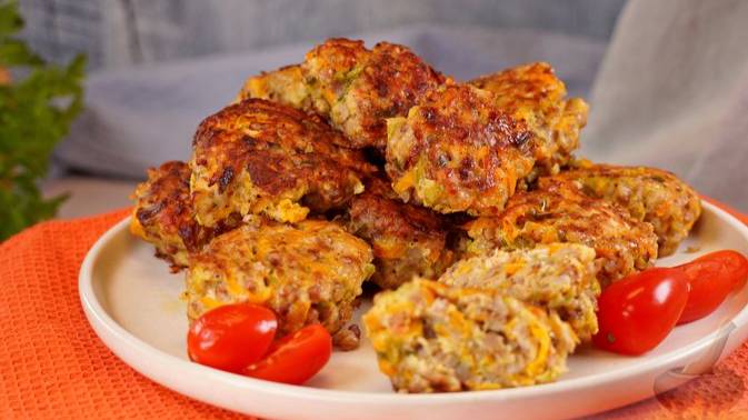 Вкусный союз каши, фарша и овощей. ГРЕЧАНИКИ С КАБАЧКОМ