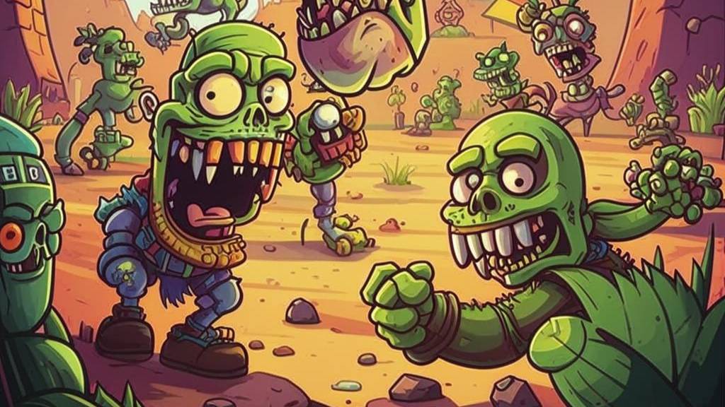 Зелёные Защитники: Осада Местечка  (Plants Vs. Zombies 2)