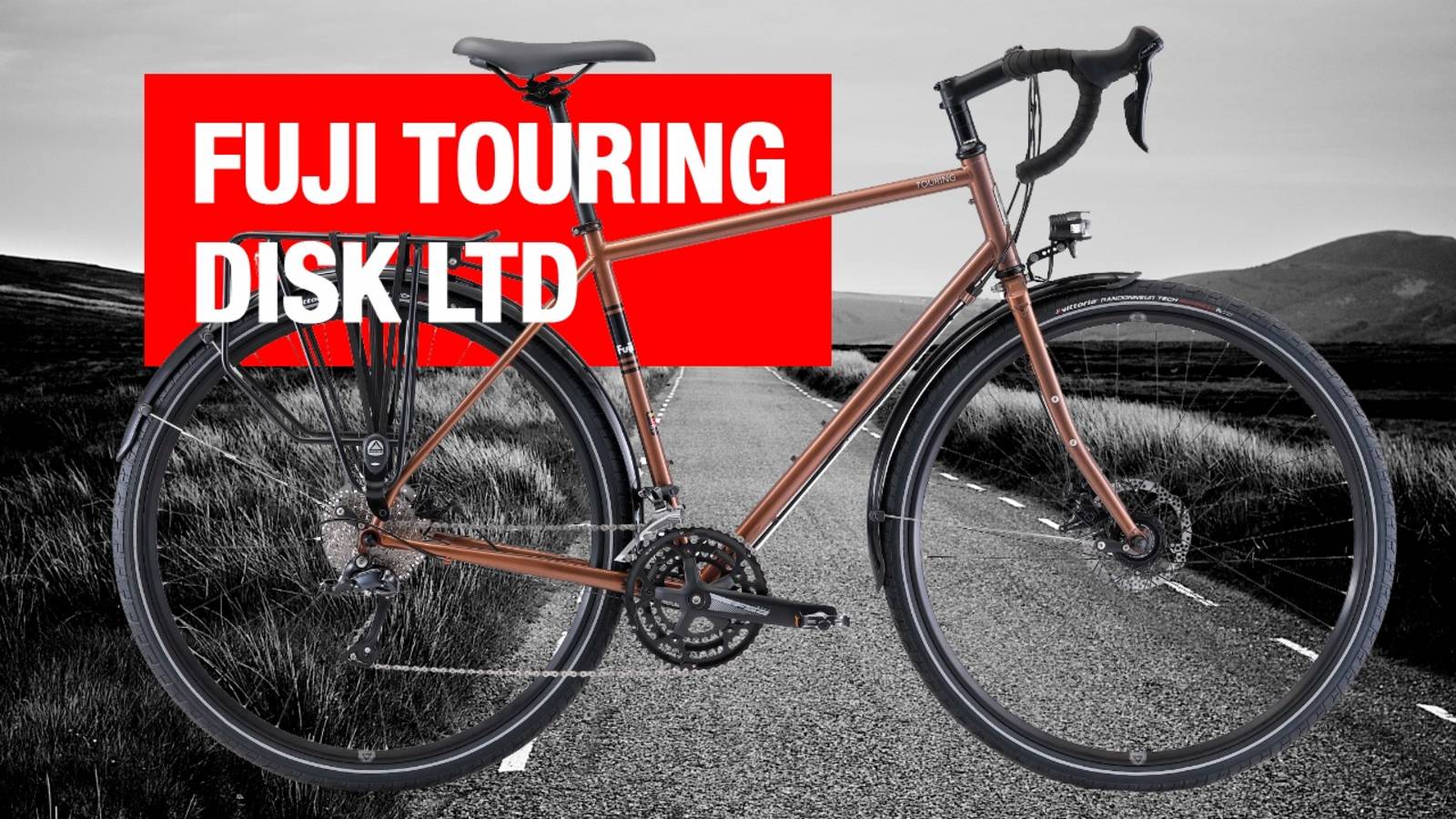 Обзор туринга C динамо втулкой и фарой - Fuji Touring Disk LTD