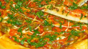 Настоящая вкусная пицца и никаких сложностей.