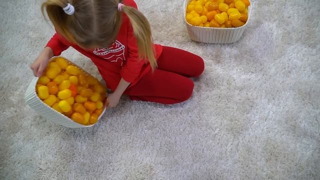 Margo And Nastya Ride On Toy Sportbike & Playing With Toy