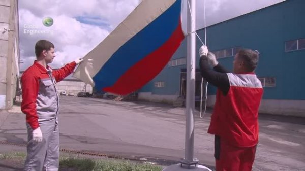 Уличные флагштоки SkyPole комплектации ПОЧЕТ