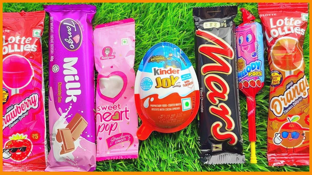 Мультики для малышей. Сладкие Мультики конфетки для деей. Киндер сюрпризы, шоколадки и чупа чупсы смотреть онлайн