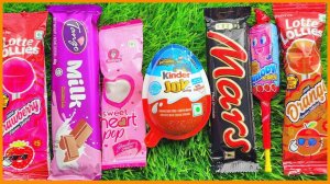 Мультики для малышей. Сладкие Мультики конфетки для деей. Киндер сюрпризы, шоколадки и чупа чупсы