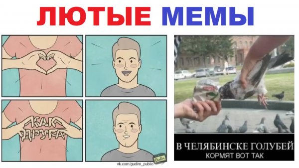 200 мемов. Люблю тебя!!! (как друга)