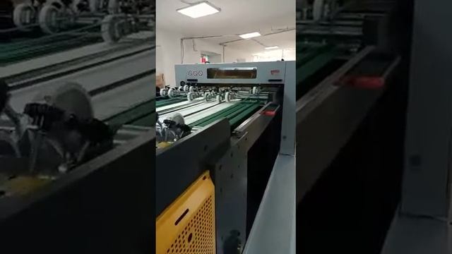 Рубка картона «Кама» 280 г на листорезке Guowang S-140 в Челябинске (351  резов в мин на 470 мм)