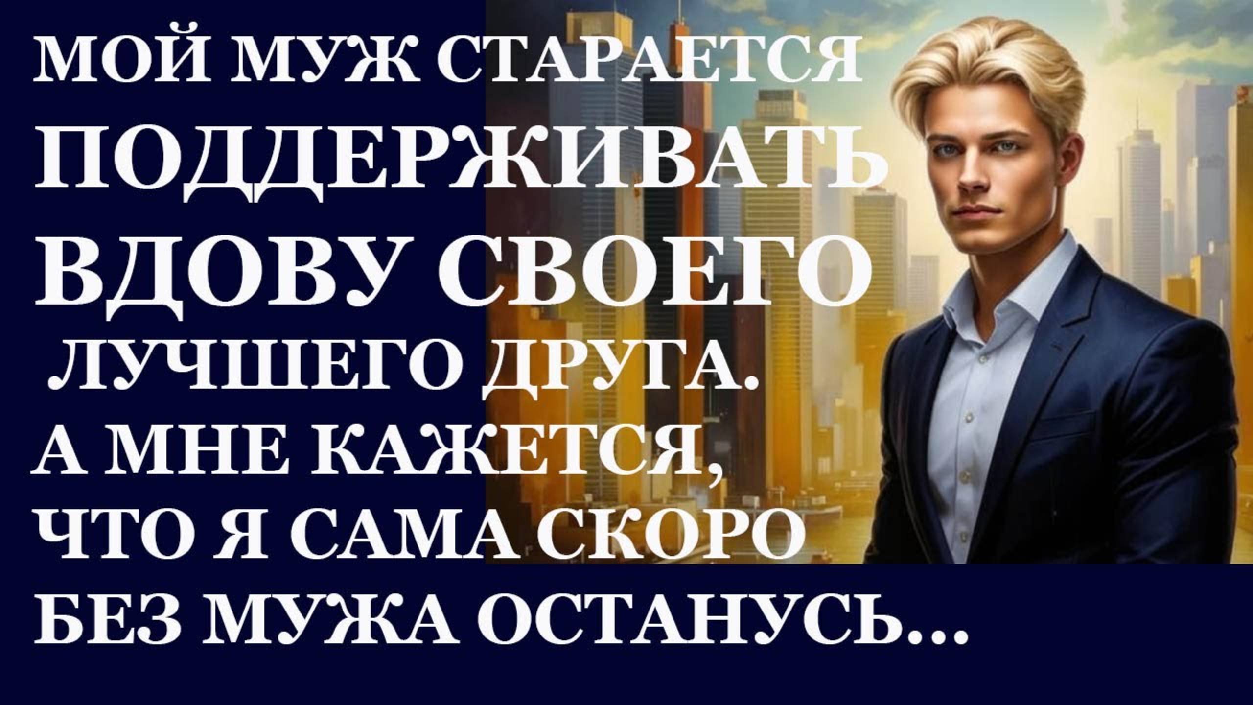 Истории из  жизни.  Мой муж старается поддерживать вдову своего лучшего друга. а мне Аудио рассказ