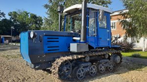 Обзор гусеничного трактора  Т-150 после реставрации