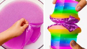 Слаймы, Игры со слаймами 🎨 Волшебная текстура!