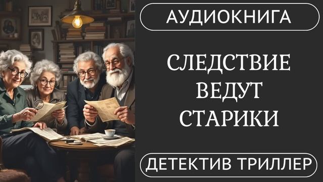 АУДИОКНИГА ПОЛНОСТЬЮ ️♀️ СЛЕДСТВИЕ ВЕДУТ СТАРИКИ: Возраст не помеха /// детектив, расследование смотреть онлайн