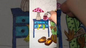 Раскраска + страшные истории от Даши Рокс ❤️