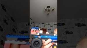 как сделать комбайн Ниву из lego