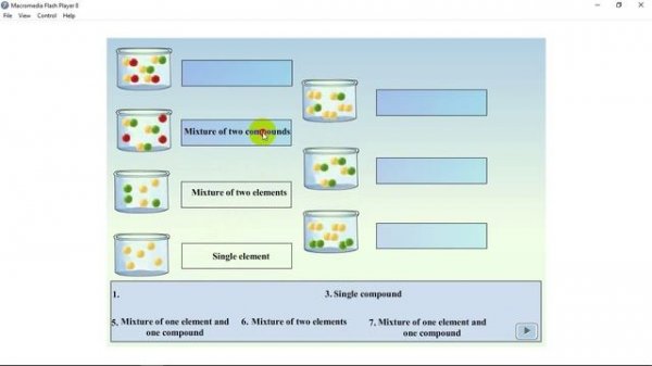 Quiz "Elements ,compounds and mixture"