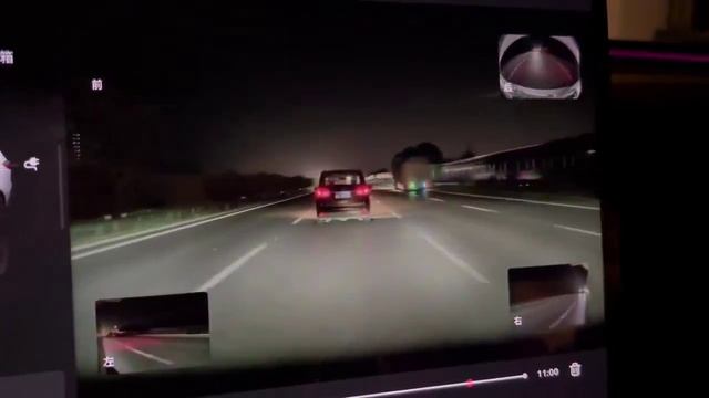 ИИ за рулём Теслы #shorts