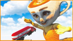 Мультики про машинки. Краш тест с Капучино Балерино. Мультики для детей про суперкары