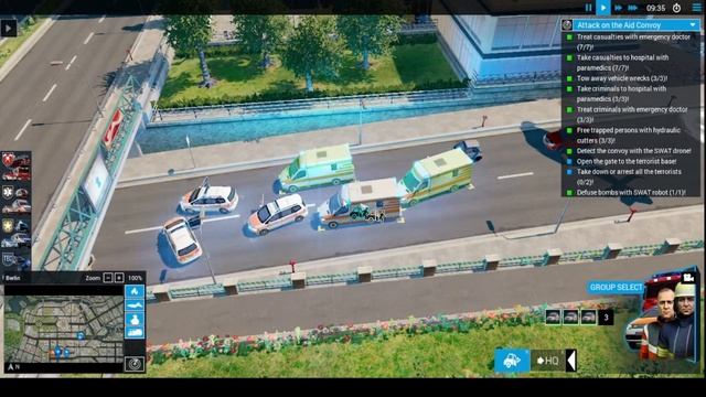 Прохожу миссию Attack On The Aid Convoy