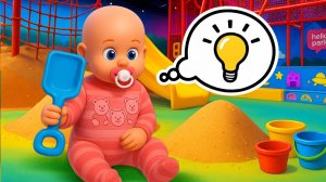 Пупс Аннабель с мамой в Hello Park!   Веселый день с Беби Бон - видео для девочек