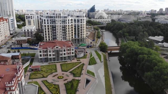 Набережная реки Исеть в Екатеринбурге смотреть онлайн