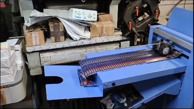 TecLINE CF370 - 2-х модульная биговка/перфорация + фальцовка: 2 бига + 2 фальца. Проверка точности