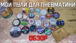 Мои пули для пневматики 4.5 мм ОБЗОР