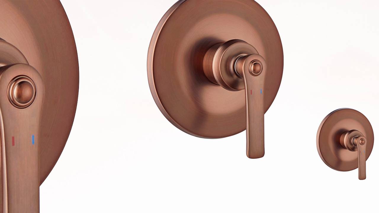 Распаковка встраиваемого смесителя на 1 выход Swedbe Terracotta Art 2522 смотреть онлайн