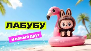 ЛАБУБУ и новый друг — весёлый летний мультфильм о мечте и дружбе! 🦩🏖️