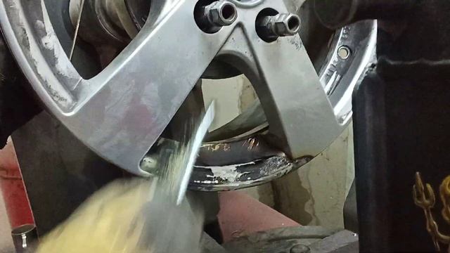 Правка мятого диска. Правка , сварка алюминия , г. Липецк. смотреть онлайн