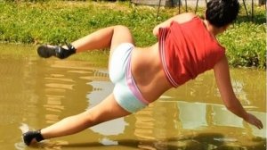 Смешные видео ● неудачные падения в воду, подборка Приколы над людьми