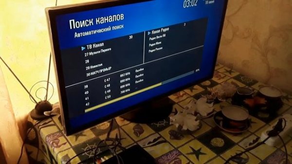 Как подключить телевизор к приставке цифрового телевидения