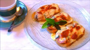 Горячие бутерброды к завтраку