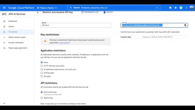 Как подключить API ключ Гугл карты? смотреть онлайн