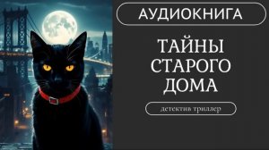 АУДИОКНИГА: ⬛ Тайны старого дома: ...и говорящий кот впридачу /// детектив, триллер, мистика