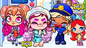 Глупый полицейский и Изольда встретились /❤️AVATAR WORLD СЧАСТЛИВАЯ ИСТОРИЯ❤️