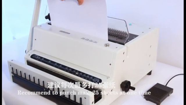 Электрический перфобиндер 3 в 1 WireBIND DTP-340M