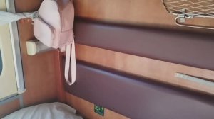 Обзор купе поезда 562/561 Имеретинский курорт - Москва, вагон 10, Лазаревское - Воронеж июль 2025