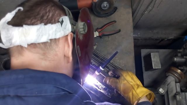 Как заварить радиатор. г.Липецк смотреть онлайн